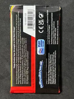 Pokemon Mega Evolution Booster Pack English Factory Sealed Lucario Artwork - Image 2