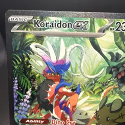 The Pokemon Company Pokemon TCG Koraidon ex Full Art Holo 247/198 SV01 EN - Image 3