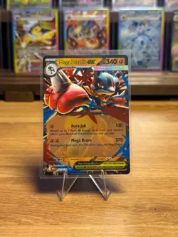 Pokemon TCG Mega Evolution - Mega Lucario ex 077/132 - English - Image 1