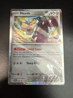Pokemon SEALED Mawile SVP 039 Obsidian Flames Build-n-Battle Prerelease Pack - Image 1