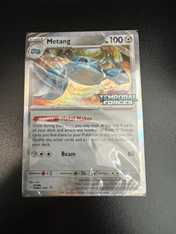 Pokemon SEALED Metang SVP 090 Temporal Forces Build-n-Battle Prerelease Pack - Image 1