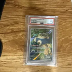 2023 POKEMON SVP 151 POKEMON CENTER ETB PROMO #051 SNORLAX PSA 9 - Image 2