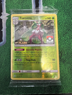 Pokemon Tsareena 20/149 Holo 1st-4th Place League Challenge Promo Pack SEALED! - Image 1