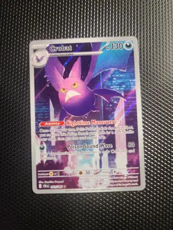 Pokemon TCG: Crobat (Illustration Rare) - 93/86 - ME: Chaos Rising - Image 1