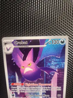 Pokemon TCG: Crobat (Illustration Rare) - 93/86 - ME: Chaos Rising - Image 3