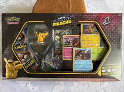 POKEMON Pikachu Detective Pikachu On the Case Figure Collection - Image 1
