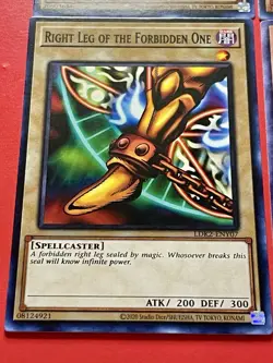 Exodia Full 5 Piece Set | LDK2 + Exodia, The Legendary Defender | YuGiOh! - Image 5