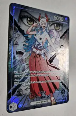 Yamato (Alternate Art) OP16-079 leader- The Time of Battle - One PIECE NM/ENG - Image 2