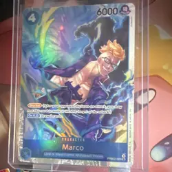 One Piece Marco PRB02-008 Premium Booster Vol. 2 Blocker Super Rare Foil English - Image 1