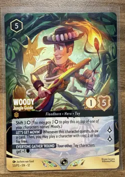 Disney Lorcana - Woody - Jungle Guide - 53/P3 Non Foil - Promo - Image 1
