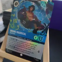 Bruno Madrigal - Oasis Oracle - 218/204 - Epic Disney Lorcana Wilds Unknown - Image 4