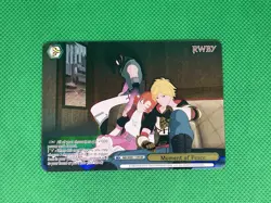 Moment Of Peace Weiss Schwarz RWBY WXE01 110OFR 110 OFR English Premium Booster - Image 1