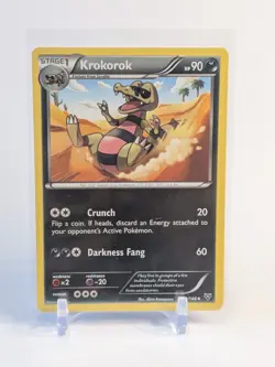 Pokemon Trading Card - XY: Krokorok 70/146 - FREE SHIPPING - Image 1