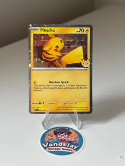 Pikachu (Pokemon Day 2026) 051/162 Common Miscellaneous Cards & Products Holo NM - Image 1