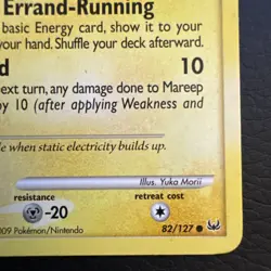Pokemon Card - Mareep Platinum 82/127 Common - Image 3