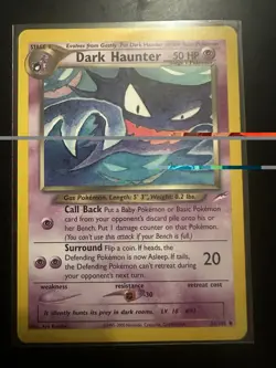 Pokemon Card - Dark Haunter Neo Destiny 36/105 Uncommon LP WOTC - Image 1