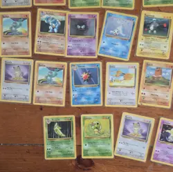 Nintendo 1999 Pokemon TCG 42 Card Lot Base Set 2 Common Uncommon - Image 3