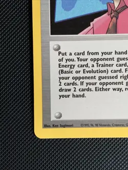 Pokemon TCG Blaine’s Quiz #2 111/132 Gym Challenge WOTC Vintage Trainer Card - Image 4