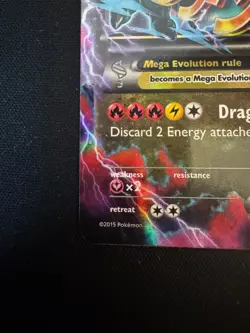 M Rayquaza EX 61/108 XY - Roaring Skies - Pokemon Card - LP - Image 3