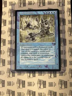 Magic: The Gathering Invoke Legends 1994 Blue Enchantment Uncommon - Image 1