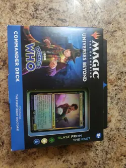 MAGIC THE GATHERING Doctor Who Commander Deck BLAST FROM THE PAST - Image 1