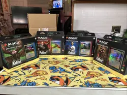 MTG Fallout Commander Deck Set of 4 - Magic the Gathering - Brand New Sealed - Image 1