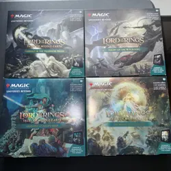 Magic: Lord of the Rings Tales of Middle-earth Scene Boxes (Set-of 4) MTG New - Image 1