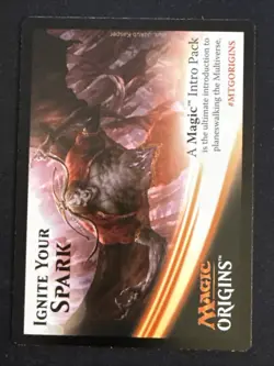 1x Emblem - Liliana, Defiant Necromancer (013) Origins LP MTG Magic x1 MKE - Image 2