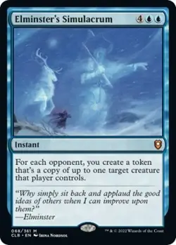MTG Elminster's Simulacrum - 68 / English / Near Mint - Image 1
