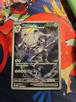 Steelix 150/132 Illustration Rare Pokemon Mega Evolution NM - Image 1