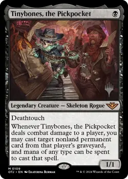 ** Tinybones, Bauble Burglar ** Commander Deck ** MTG - Image 2