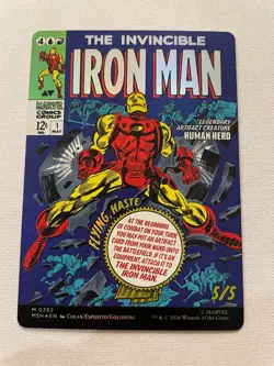Tony Stark (Borderless) (0392) Marvel Super Heroes Foil - Image 3