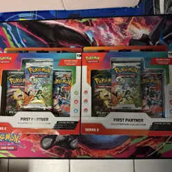 Pokemon First Partner Illustration Series 2 LOT OF 2 - Image 1