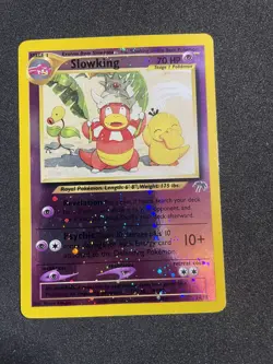 Pokemon Slowking Holo SWIRL 🌀 Southern Islands 14/18 Moderately Played+ 14/18 - Image 1