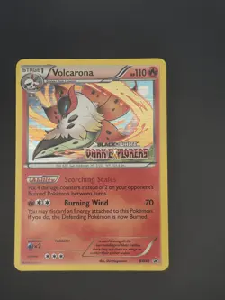 Pokemon Volcarona BW40 Black & White Prerelease Promo Holo HP 110 English 2012 - Image 1