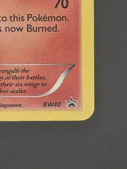 Pokemon Volcarona BW40 Black & White Prerelease Promo Holo HP 110 English 2012 - Image 4