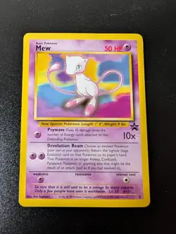 Mew 8 Promo Wizards Black Star Promos Pokemon Lightly Played - Image 1
