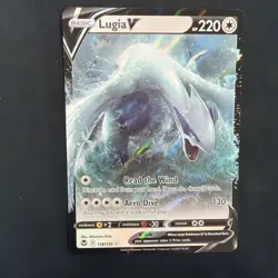 Pokemon TCG Lugia V 138/195 Silver Tempest Ultra Rare Holo English 220 HP - Image 1
