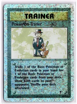 Pokemon Trader 103/110 Rare Legendary Collection Pokemon Reverse Holo HP - Image 1