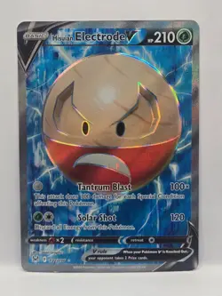 Hisuian Electrode V 172/196 Pokemon TCG MP/HP - Image 1