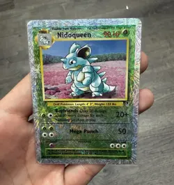 Pokemon 2002 Legendary Collection #32/110 Nidoqueen 90HP Reverse Holo Rare - Image 1
