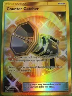 1x Counter Catcher - 120/111 - Secret Rare NM-Mint Pokemon SM04 - Crimson Invasi - Image 1