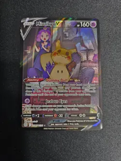 Mimikyu V TG16/TG30 Pokemon TCG Brilliant Stars Trainer Gallery Holo Ultra Rare - Image 2