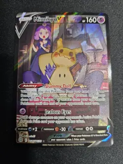 Mimikyu V TG16/TG30 Pokemon TCG Brilliant Stars Trainer Gallery Holo Ultra Rare - Image 3