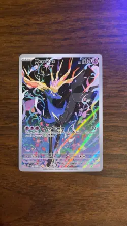 Pokemon ME04: Chaos Rising Xerneas 091/086 Illustration Rare English NM - Image 1