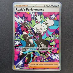 Roxie's Performance 121/086 Chaos Rising Special Illustration Rare Pokemon TCG - Image 1