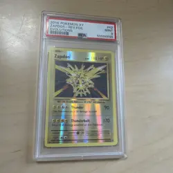 2016 Pokemon XY Zapdos Rev. Foil Evolutions PSA 9 Mint #42 - Image 1