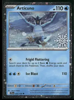 Pokemon Articuno - (Holiday Calendar) Uncommon 032/159 JTG Journey Together NM - Image 1