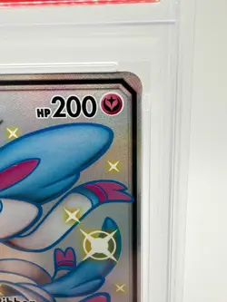 2019 Pokemon S&M Hidden Fates Sylveon GX #SV76 | PSA 9 MINT - Image 3