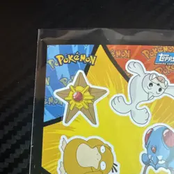 Pokemon Topps Psyduck, Starmie, Seel Sticker Puzzle Lp/MP - Image 5